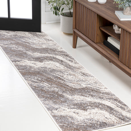 Kassia-Contemporary-Glam-Abstract-Marble-Runner-Rug-Runner-Rugs