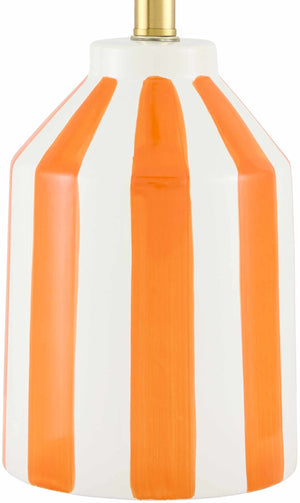 Isbergues Orange Table Lamp