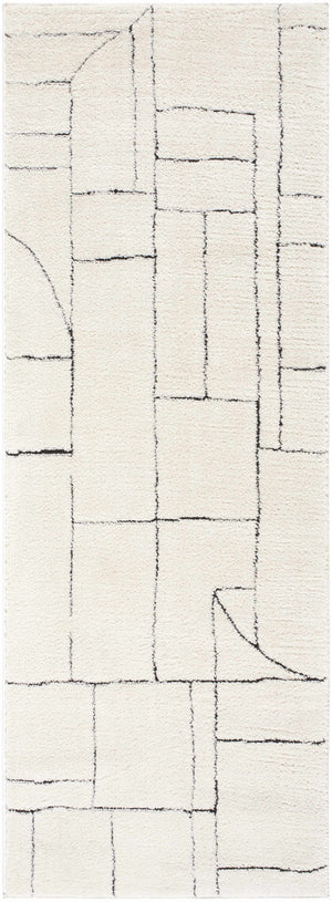 Keats Black & White  Area Rug - Clearance