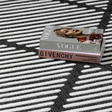 Anah 3D Black Outdoor Rug