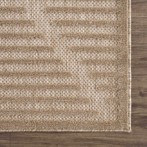 Anah Tan Outdoor Rug - Clearance