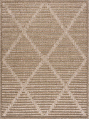 Anah Tan Outdoor Rug - Clearance