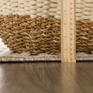 Anah Tan Outdoor Rug - Clearance