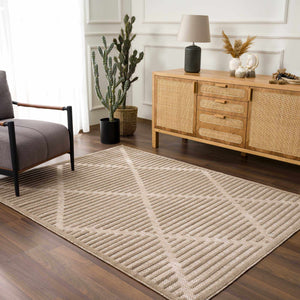 Anah Tan Outdoor Rug - Clearance