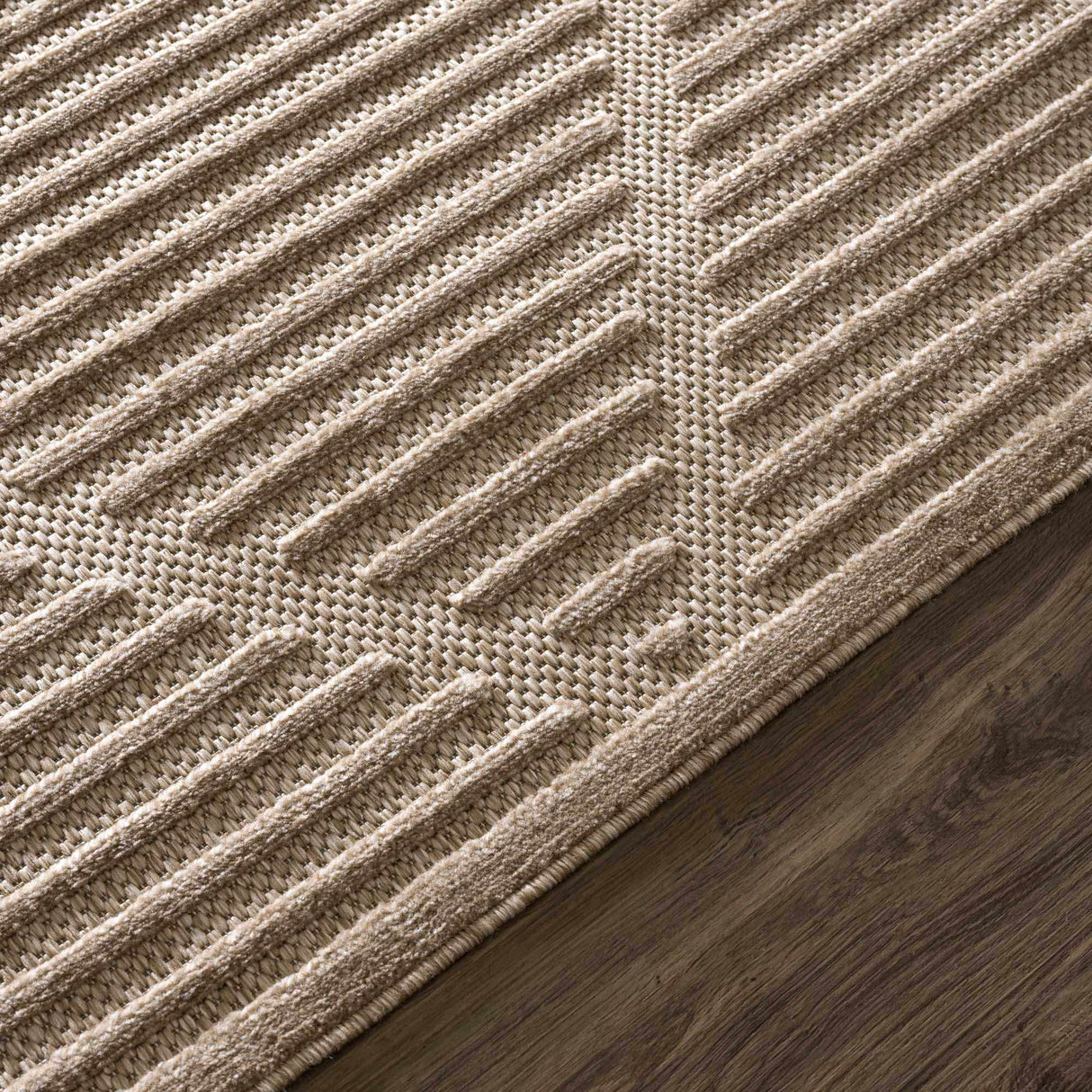 Anah Tan Outdoor Rug - Clearance