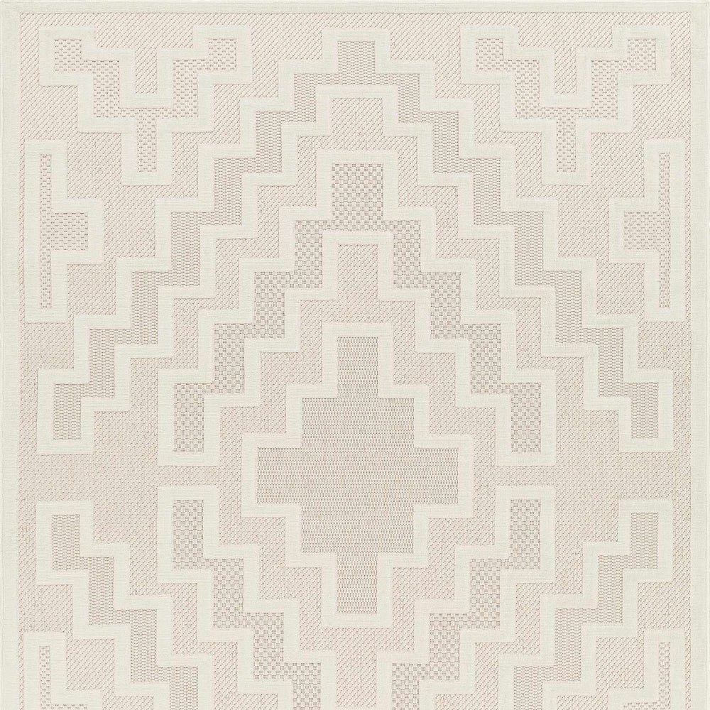 Diza Cream Outdoor Rug - Clearance