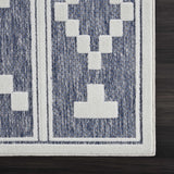 Hiro Blue Outdoor Rug - Clearance