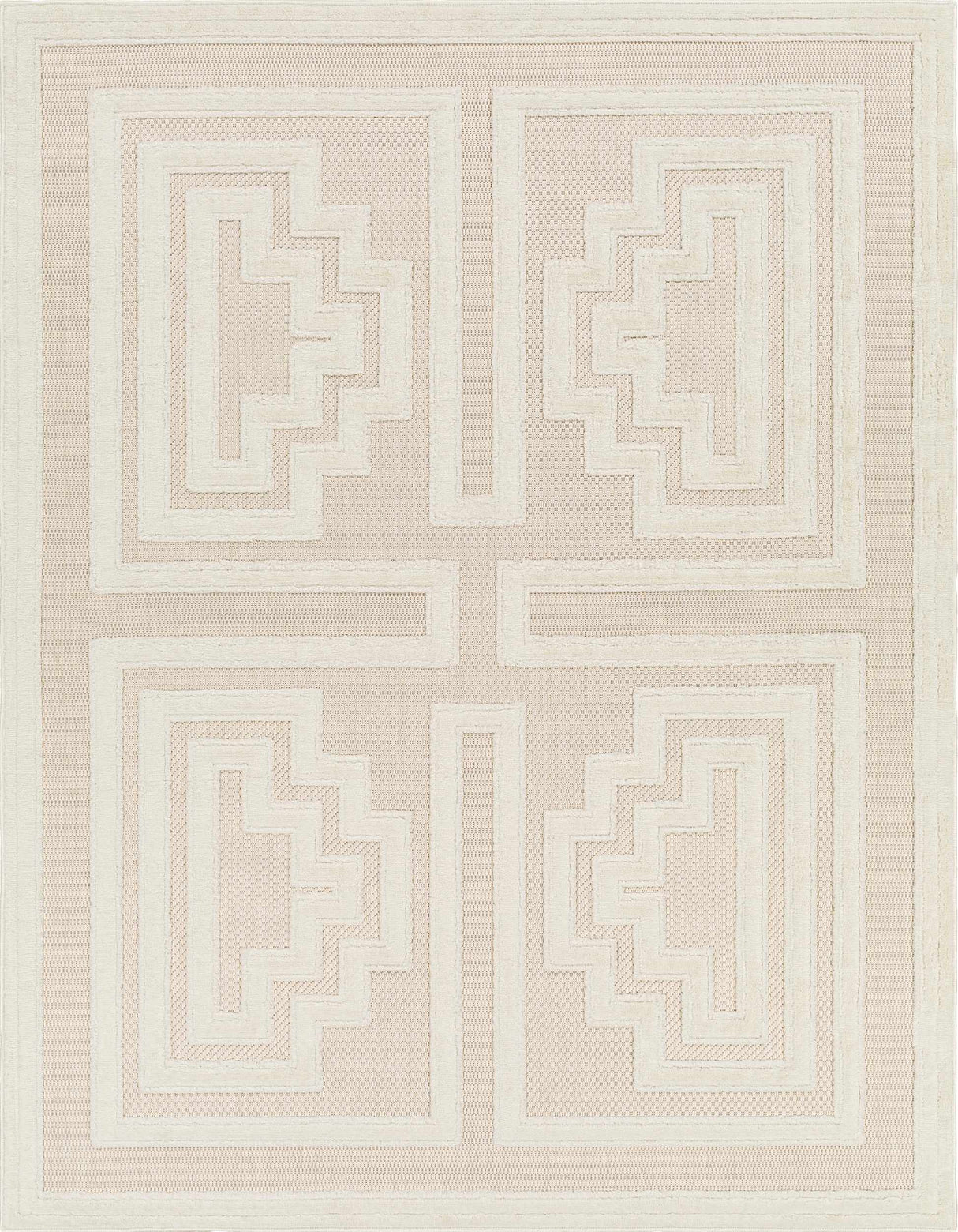 Yves Cream Outdoor Rug - Clearance