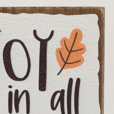 Colorful Fall Wall Decor Pumpkin Art Signs