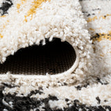 Nova Modern Bold Strie' Shag Area Rug