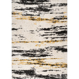 Nova Modern Bold Strie' Shag Area Rug