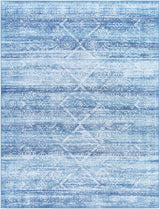 Blake Arctic Sky Washable Area Rug - Clearance