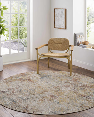 Chas Tan Rich Textured Traditional Rug