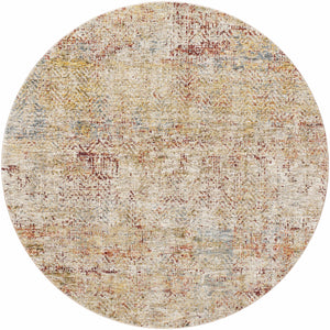 Sava Rust Rich Textured Traditional Rug