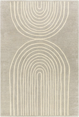 Fuat Medium Gray Area Rug - Clearance