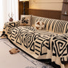 Boho Plush Couch Cover Bohemian Throw Blanket Decor Covers Sofa Chair Furniture Bed