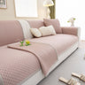Non-Slip Diamond Quilted Sofa Cover, Separate Pieces Sectional Couch Protector