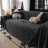 Plush Jacquard Blankets for The Sofa Soft Slipcover Sectional Cover Throws for Sofas