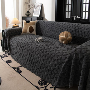 Plush Soft Couch Cover for Sofa and Furniture Lightweight Throw Blankets for Sectional Couch