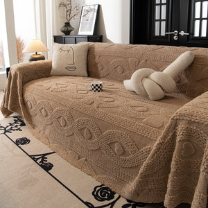 Soft Plush Fleece Throw Blanket for Couch Solid Cute Warm Couch Cover Blanket for Winter