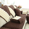 Non-Slip Sectional Couch Cover with Lace, Furniture Protector for Dogs, Pets, and Kids I