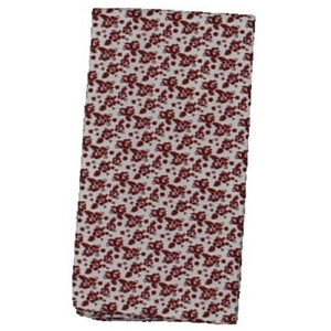 Four In Hand Men's Porter Floral Formal Pocket Square Red Size Regular