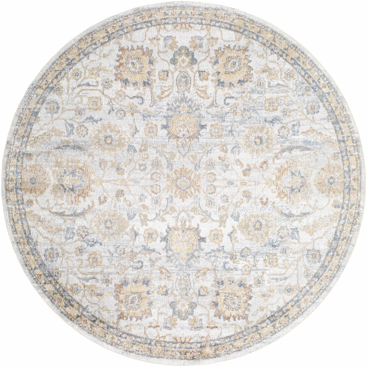 Dion Washable Floral Rug