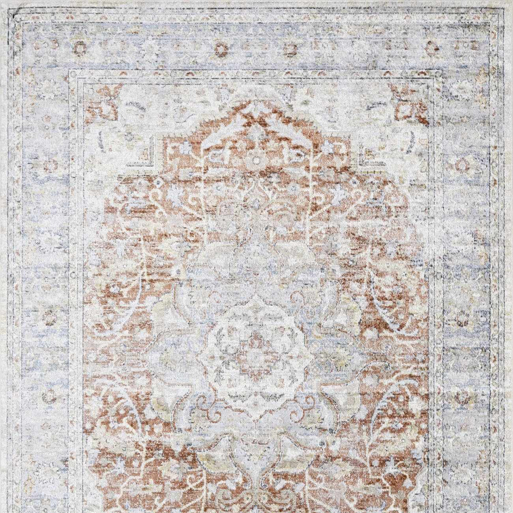 Emke Flat Pile Washable Rug