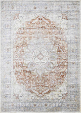 Emke Flat Pile Washable Rug