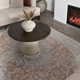 Emke Flat Pile Washable Rug