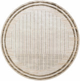 Thad Beige Washable Area Rug