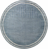 Thad Blue Washable Area Rug