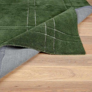 Sixto Green Area Rug