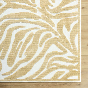 Keto White Washable Area Rug