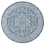 Sinjuri Medallion Weave Indoor/Outdoor Round Area Rug
