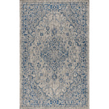 Rozetta Boho Medallion Textured Weave Indoor/Outdoor Area Rug