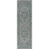 Rozetta Boho Medallion Textured Weave Indoor/Outdoor Runner Rug