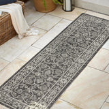 Palazzo-Vine-and-Border-Textured-Weave-Indoor/Outdoor-Runner-Rug-Runner-Rugs