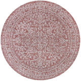 Malta Bohemian Medallion Weave Indoor/Outdoor Round Area Rug