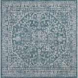 Malta Bohemian Medallion Textured Indoor/Outdoor Square Area Rug