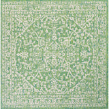Malta Bohemian Medallion Textured Weave Indoor/Outdoor Square Area Rug