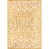 Malta Bohemian Medallion Textured Weave Indoor/Outdoor Area Rug