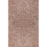 Estrella Bohemian Medallion Textured Weave Indoor/Outdoor Area Rug