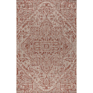 Estrella Bohemian Medallion Weave Indoor/Outdoor Area Rug