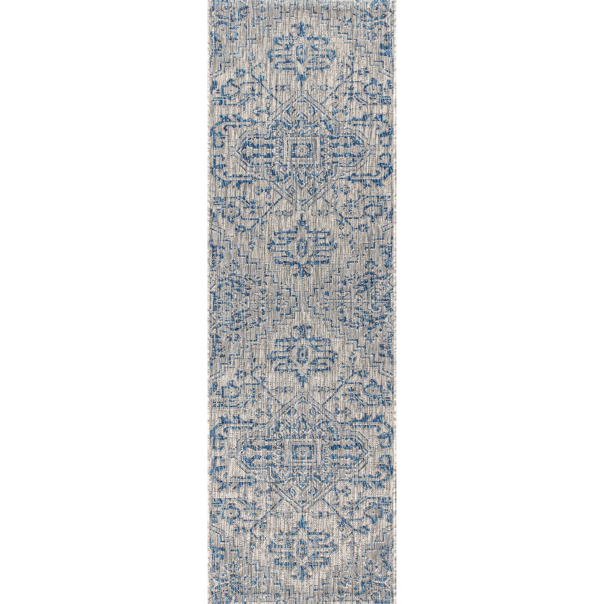 Estrella Bohemian Medallion Weave Indoor/Outdoor Runner Rug