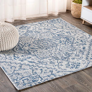 Estrella-Bohemian-Textured-Weave-Indoor/Outdoor-Square-Area-Rug-Area-Rugs