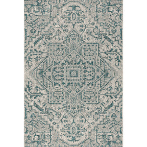 Estrella Bohemian Medallion Weave Indoor/Outdoor Area Rug