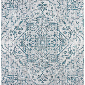 Estrella Bohemian Textured Weave Indoor/Outdoor Square Area Rug