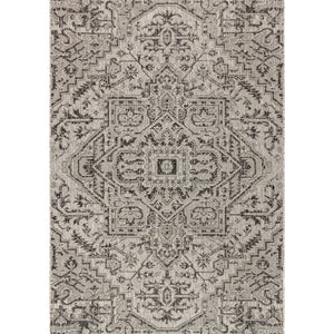 Estrella Bohemian Medallion Weave Indoor/Outdoor Area Rug