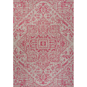 Estrella Bohemian Medallion Weave Indoor/Outdoor Area Rug